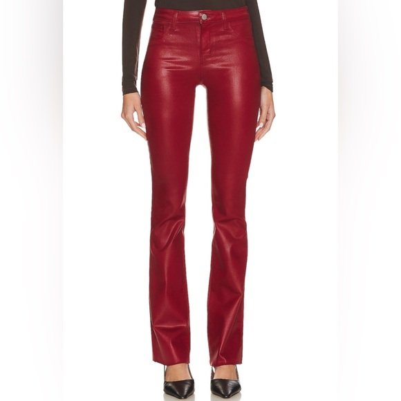 ❤️ HOST PICK ❤️ L’Agence Ruth High Rise Straight Jeans NWT 34 - Picture 3 of 10